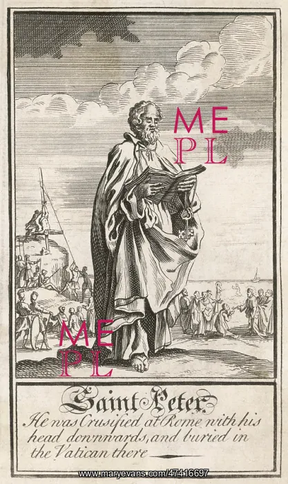 : Saint Peter and crucifixion : Saint Peter and crucifixion