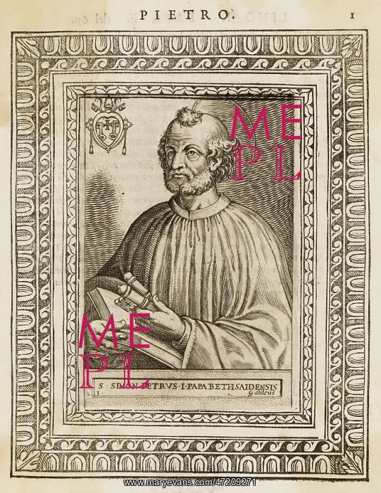  : SAINT PETER, POPE