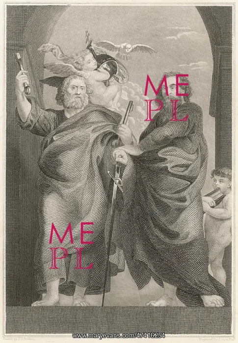 : Saint Peter with Saint Paul : Saint Peter with Saint Paul