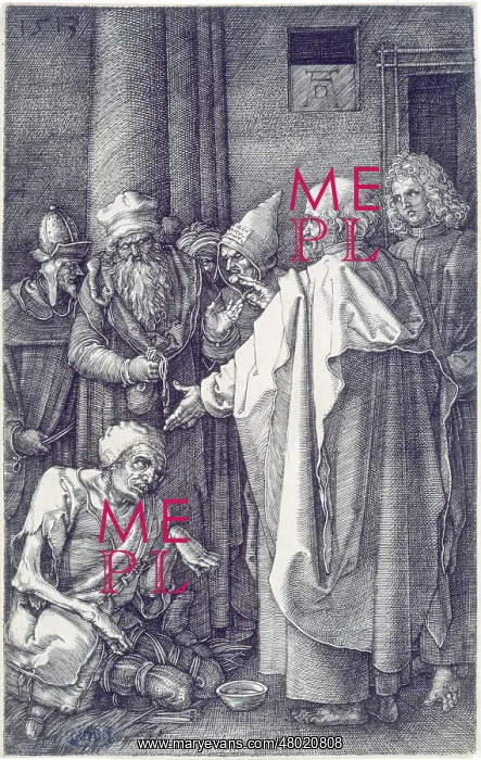 : Saint Peter and Saint Paul curing the lame : Saint Peter and Saint Paul curing the lame