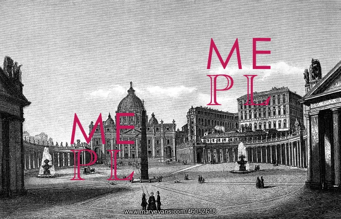 : Saint Peter`s Square : Saint Peter`s Square