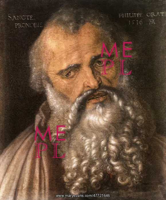  : Saint Philip the Apostle, by Durer