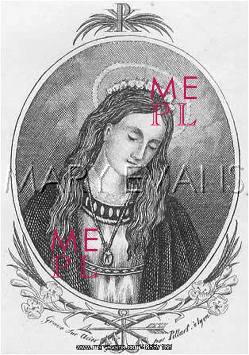 : SAINT PHILOMENA PORTRAIT : SAINT PHILOMENA PORTRAIT