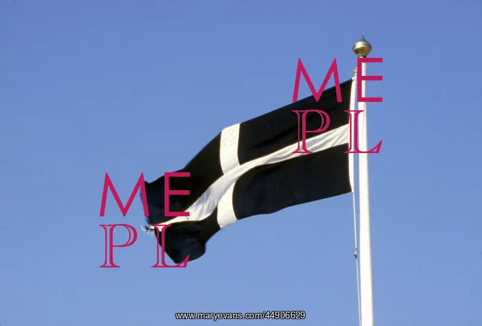 : Saint Piran's Flag, Cornwall : Saint Piran's Flag, Cornwall