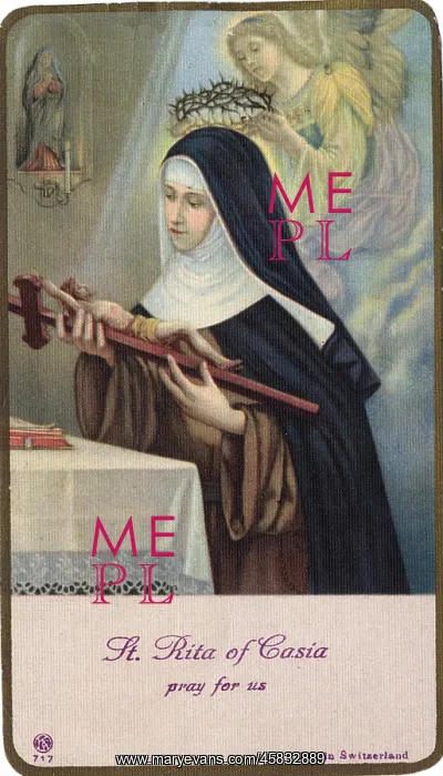 : SAINT RITA OF CASCIA : SAINT RITA OF CASCIA