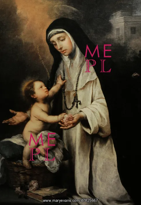 : Saint Rose of Lima (1586-1617), circa 1670 : Saint Rose of Lima (1586-1617), circa 1670