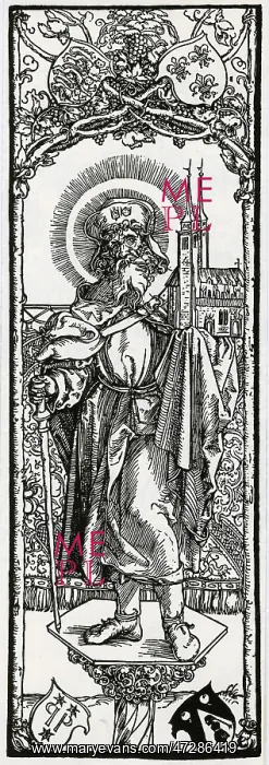: SAINT SEBALD (DURER) : SAINT SEBALD (DURER)