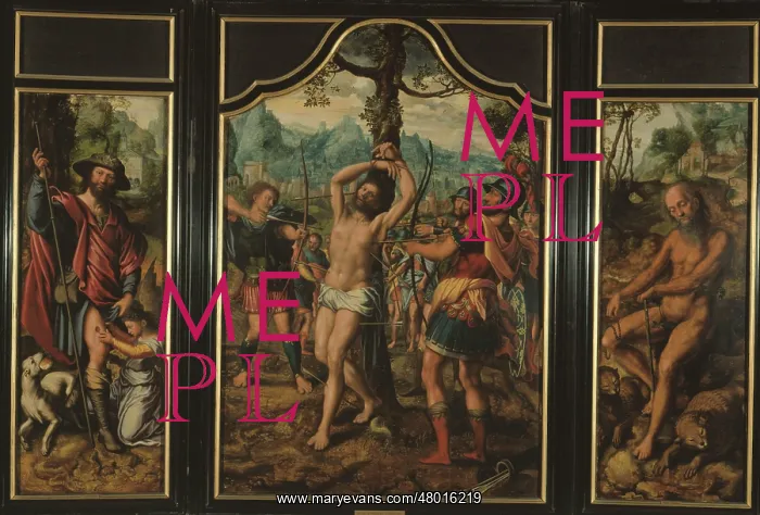 : Saint Sebastian's martyrdom : Saint Sebastian's martyrdom