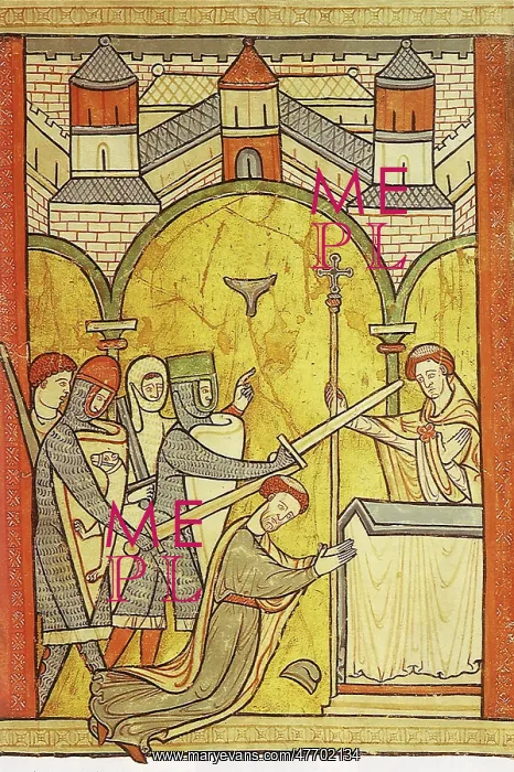 : Saint Thomas Becket the Martyr 1170 : Saint Thomas Becket the Martyr 1170