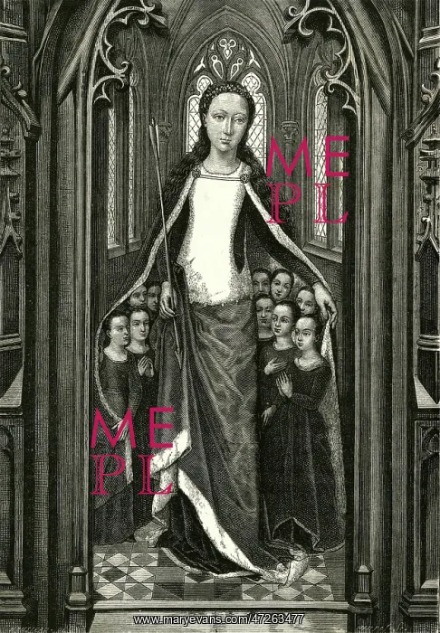 : Saint Ursula & virgins : Saint Ursula & virgins