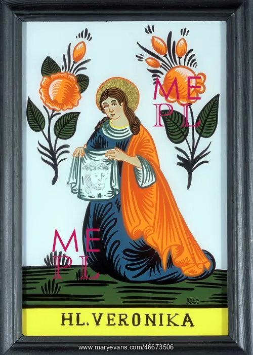: Saint Veronica and her veil : Saint Veronica and her veil