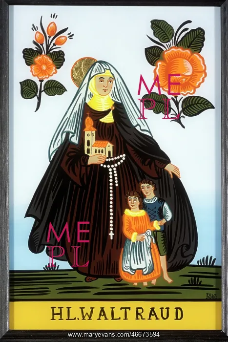 : Saint Waltraud : Saint Waltraud