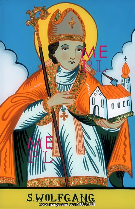 : Saint Wolfgang of Regensburg : Saint Wolfgang of Regensburg