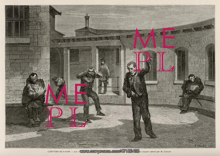 : Sainte-Anne Asylum - 1871 : Sainte-Anne Asylum - 1871