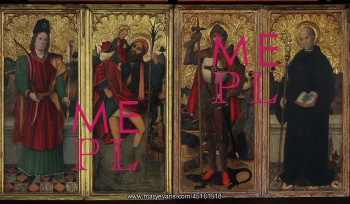 : Saints, Altarpiece of the Constable, Royal Chapel : Saints, Altarpiece of the Constable, Royal Chapel