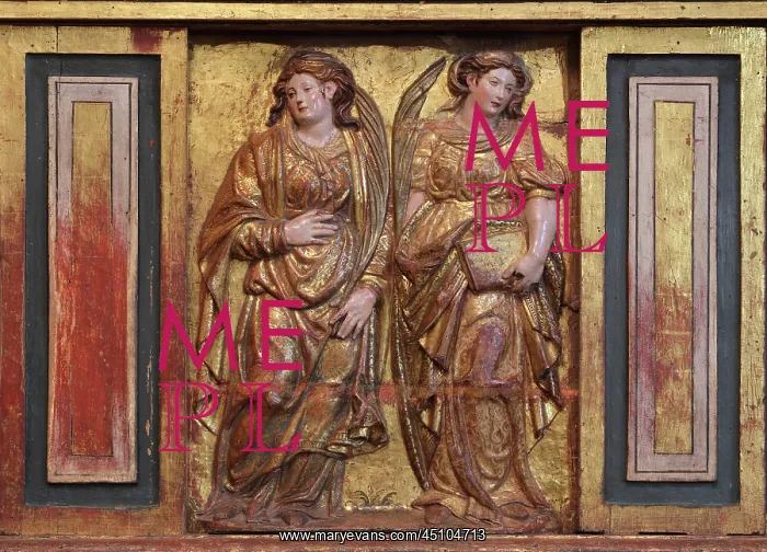 : Saints, altarpiece relief, Monasterio de San Jeronimo : Saints, altarpiece relief, Monasterio de San Jeronimo