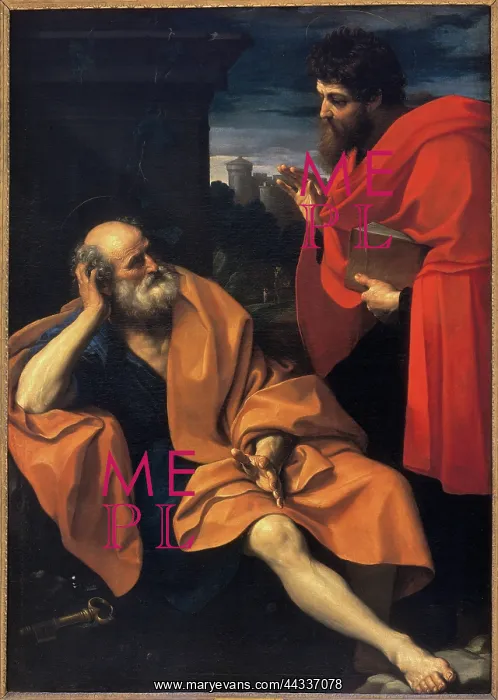: Saints Peter and Paul, by Guido Reni : Saints Peter and Paul, by Guido Reni