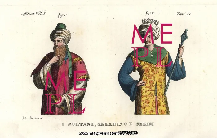 : Saladin, first Sultan of Egypt, and Selim : Saladin, first Sultan of Egypt, and Selim