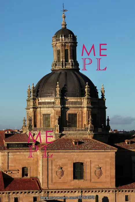 : Salamanca. Rooftop view of Clerecia Church, Salamanca : Salamanca. Rooftop view of Clerecia Church, Salamanca