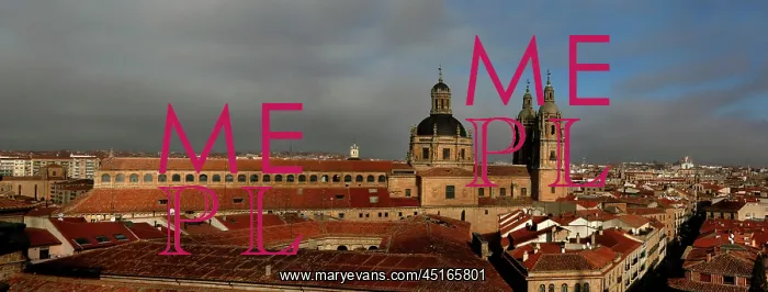 : Salamanca. Panoramic rooftop view of Clerecia Church : Salamanca. Panoramic rooftop view of Clerecia Church