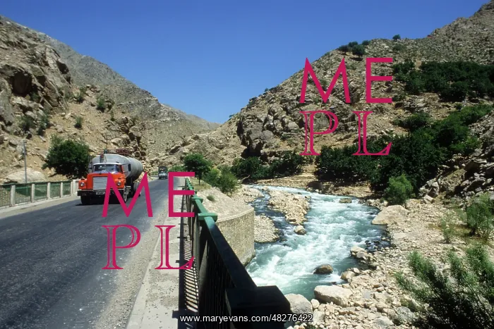 : Salang highway in Afghanistan, 1981 : Salang highway in Afghanistan, 1981