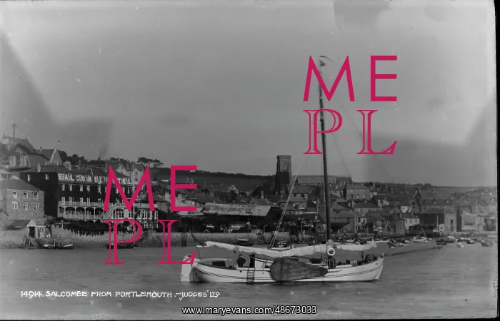 : Salcombe from Portsmouth : Salcombe from Portsmouth