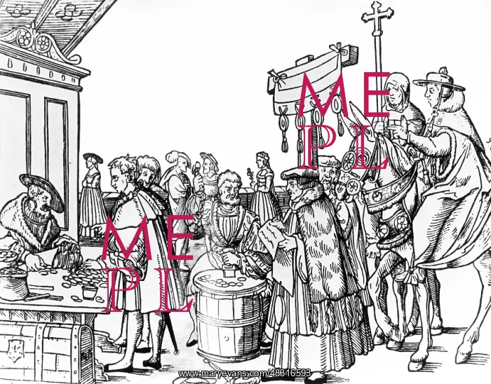 : Sale of indulgences, 1517 : Sale of indulgences, 1517