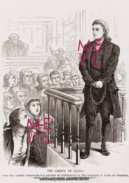 : Salem Witch Trials. Puritan Rev. George ? : Salem Witch Trials. Puritan Rev. George ?