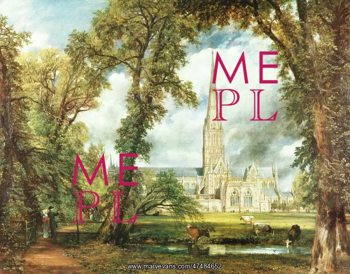  : Salisbury Cathedral, by John Constable