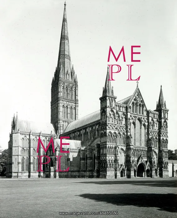  : Salisbury Cathedral, Wiltshire, England
