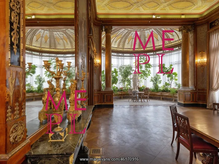 : Salle a Manger, Villa Massena, Nice, Provence, France : Salle a Manger, Villa Massena, Nice, Provence, France
