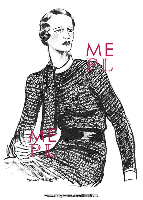 : Sallie Monkland in Schiaparelli : Sallie Monkland in Schiaparelli