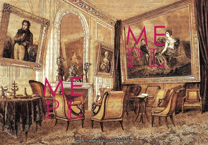 : SALON OF MME RECAMIER : SALON OF MME RECAMIER