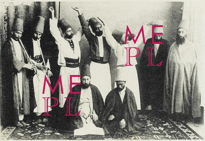 : Salonica - Group of Whirling Dervishes with ney player : Salonica - Group of Whirling Dervishes with ney player