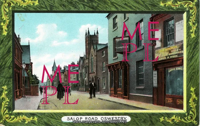 : Salop Road, Oswestry, Shropshire : Salop Road, Oswestry, Shropshire