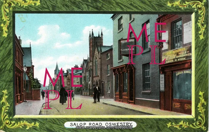 : Salop Road, Oswestry, Shropshire : Salop Road, Oswestry, Shropshire