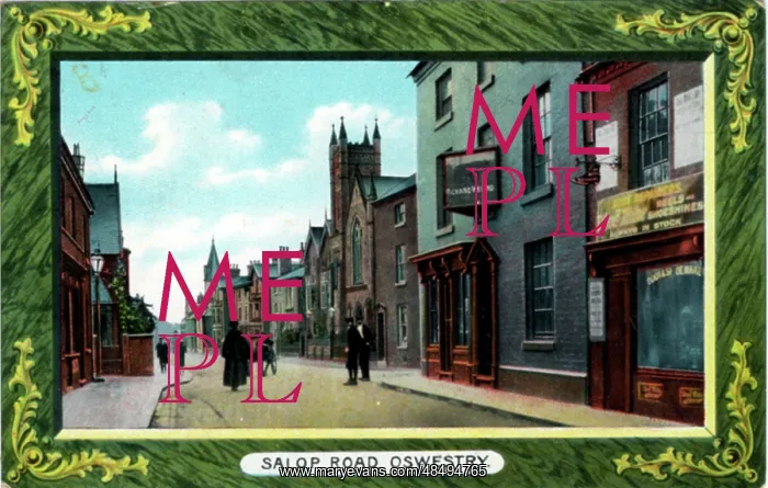 : Salop Road, Oswestry, Shropshire : Salop Road, Oswestry, Shropshire