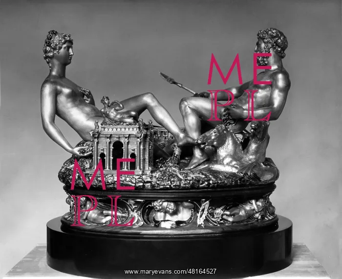 : Salt cellar by Benvenuto Cellini : Salt cellar by Benvenuto Cellini