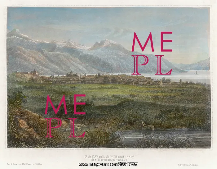 : SALT LAKE CITY 1850 : SALT LAKE CITY 1850