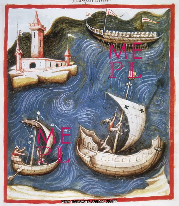 : Salt water (fol. 88r); illumination : Salt water (fol. 88r); illumination