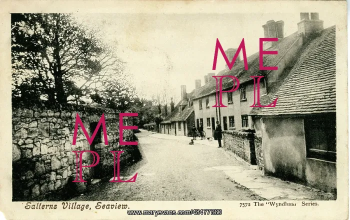 : Saltern's Road, Seaview, Isle of Wight : Saltern's Road, Seaview, Isle of Wight