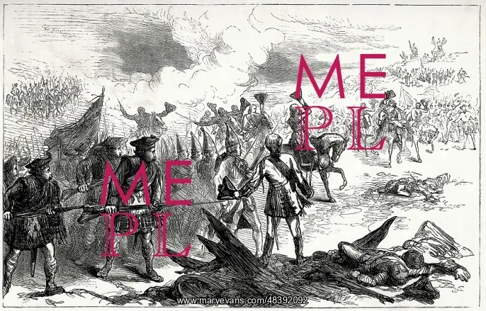 : Salute at the Battle of Fontenoy, 1745 : Salute at the Battle of Fontenoy, 1745