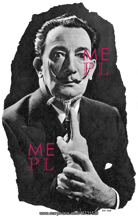 : Salvador Dali Portrait : Salvador Dali Portrait