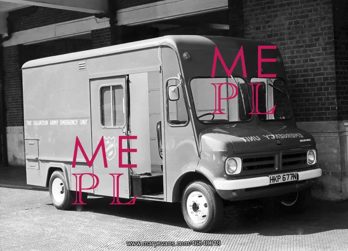 : Salvation Army Canteen Van : Salvation Army Canteen Van
