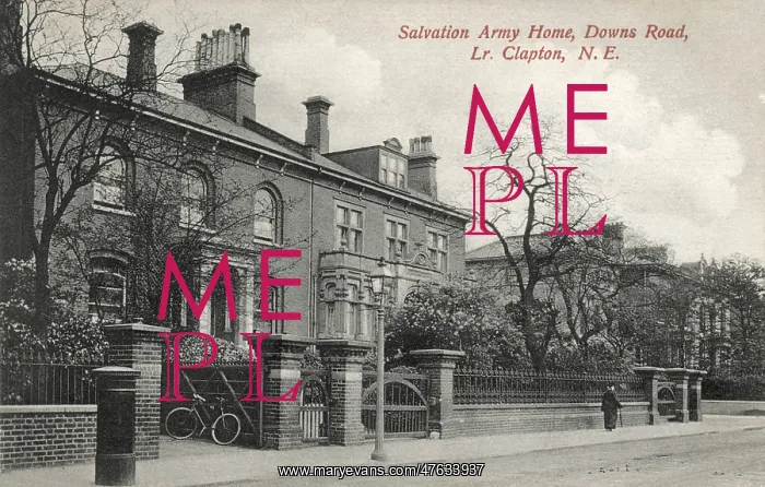 : Salvation Army Maternity Home, Upper Clapton : Salvation Army Maternity Home, Upper Clapton
