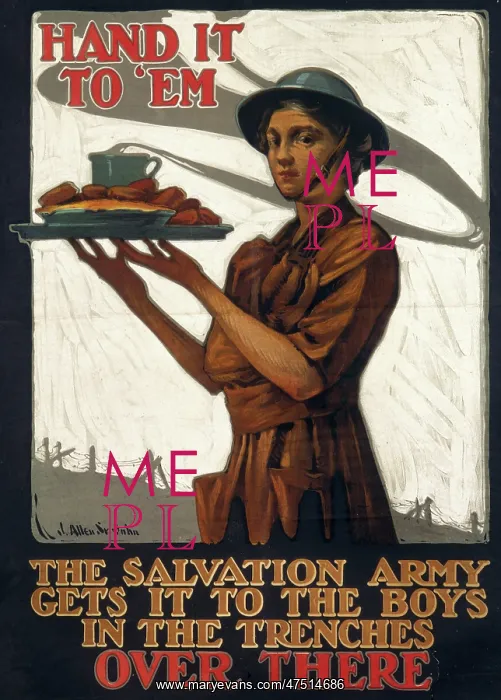 : SALVATION ARMY / WWI : SALVATION ARMY / WWI