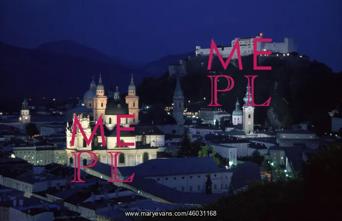 : Salzburg at night : Salzburg at night