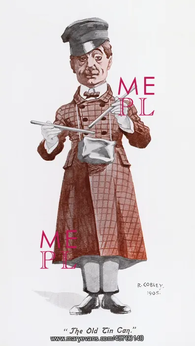 : SAM MAYO (1881 - 1938), English music hall entertainer and comic singer: The Old Tin Can : SAM MAYO (1881 - 1938), English music hall entertainer and comic singer: The Old Tin Can