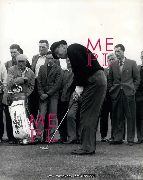 : Golf. Jul. 07, 1962 - Open Golf at Troon : Golf. Jul. 07, 1962 - Open Golf at Troon