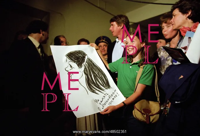 : Samantha Smith in Moscow, 1983 : Samantha Smith in Moscow, 1983